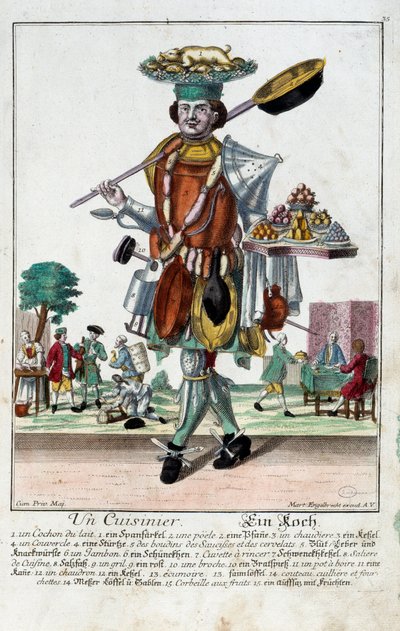 A cook by Martin Engelbrecht