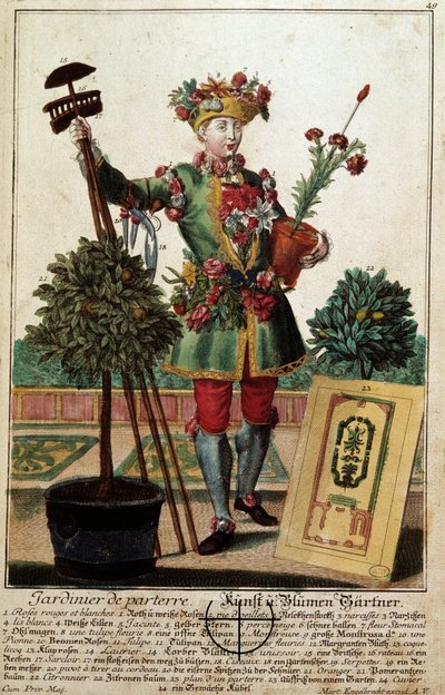 A Gardener by Martin Engelbrecht