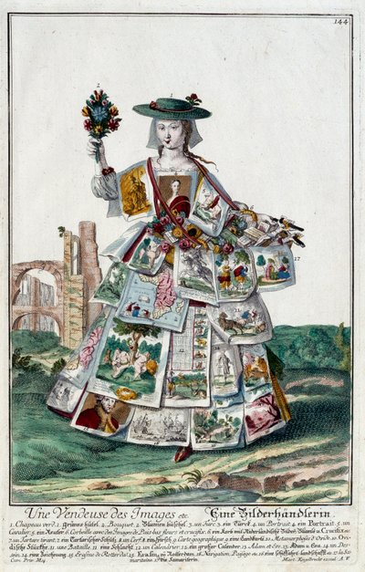 An Image Saleswoman by Martin Engelbrecht