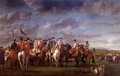 Emperor Joseph II of Austria at the Minkendorf Camp by Martin Ferdinand Quadal