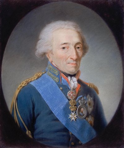 Portrait of Prince Nikolay Ivanovich Saltykov by Martin Ferdinand Quadal