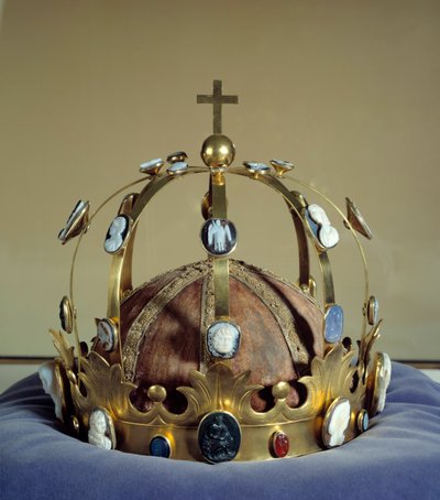 Crown Known as Charlemagne Used for the Coronation of Emperor Napoleon I, Made by Martin Guillaume Biennais by Martin Guillaume Biennais