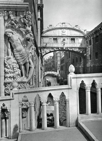 The Bridge of Sighs and Doges Palace, Venice by Martin Hurlimann