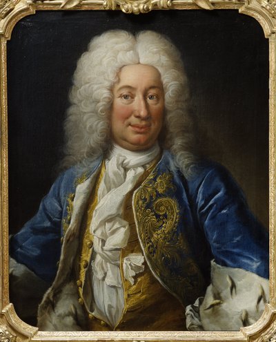 Portrait of King Frederick I of Sweden by Martin II Mytens or Meytens