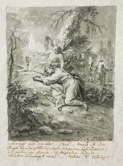 Christ on the Mount of Olives, 1788 by Martin Johann Schmidt