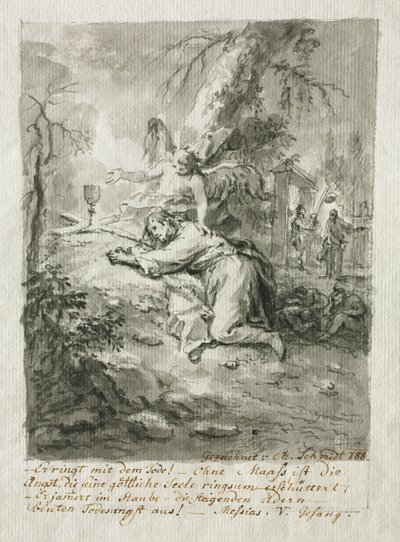 Christ on the Mount of Olives, The Flagellation, Christ Crowned with Thorns, The Crucifixion by Martin Johann Schmidt