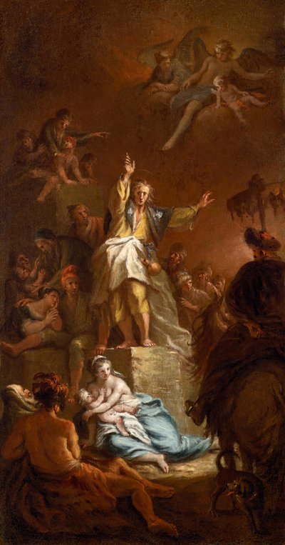 The Sermon of Apostle James the Greater by Martin Johann Schmidt
