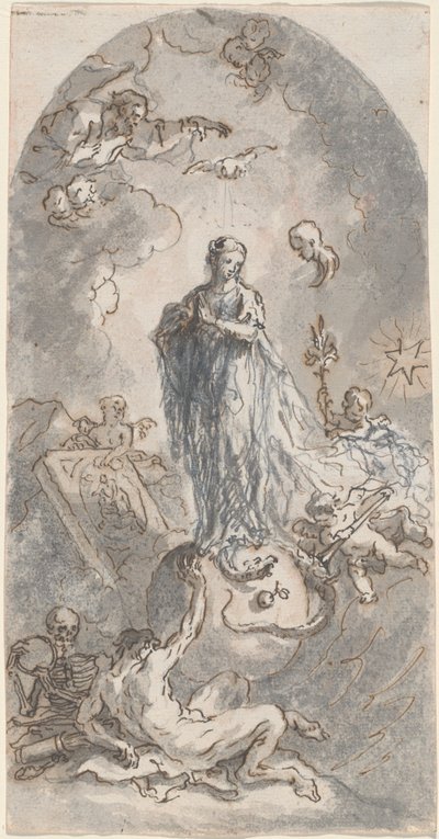The Virgin of the Immaculate Conception by Martin Johann Schmidt