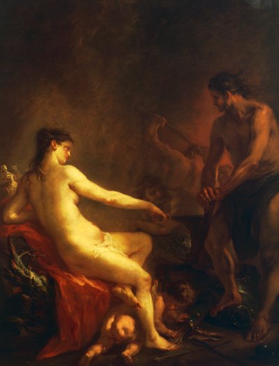 Venus and Cupid in Vulcan