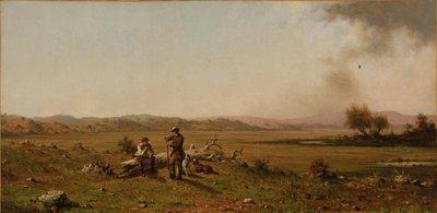Hunters Resting by Martin Johnson Heade