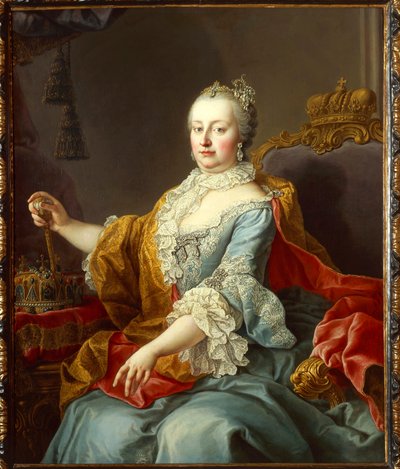Portrait of Maria Theresa, Holy Roman Empress by Martin Meytens the Younger