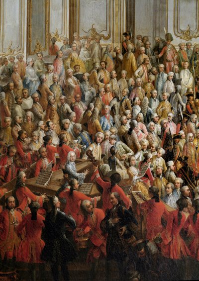 Official Banquet for the Wedding of Princess Isabella of Parma with Emperor Joseph II by Martin Mytens or Meytens