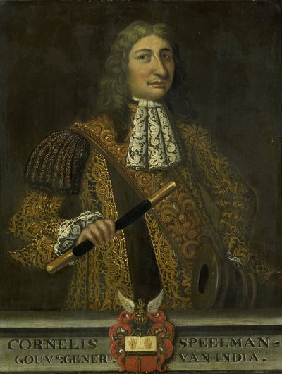 Portrait of Cornelis Speelman, Governor-General of the Dutch East Indies by Martin Palin (copy after)