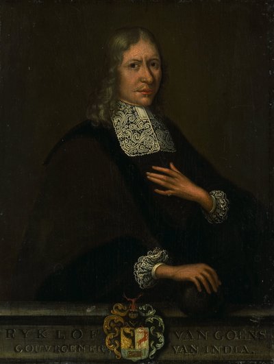Portrait of Rycklof van Goens, Governor-General of the Dutch East India Company by Martin Palin (copy after)