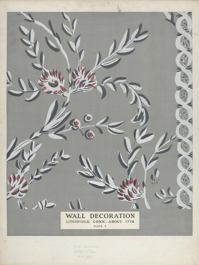 Decorated Wall, c. 1938 by Martin Partyka