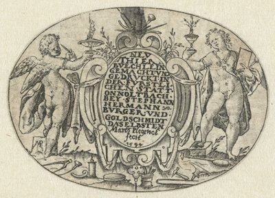 Title Page: Nev Thier Bvechlein (Nev Thier Bvechlein) by Martin Pleginck