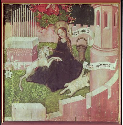 Altarpiece of the Dominicans: The Mystical Hunt by Martin Schongauer