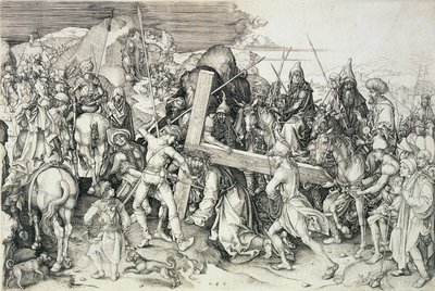 Christ Bearing His Cross by Martin Schongauer