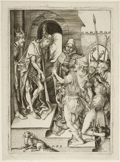 The Passion of Christ - Ecce Homo by Martin Schongauer