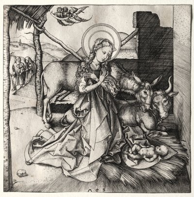 The Life of Christ: The Nativity, c. 1480-1490 by Martin Schongauer