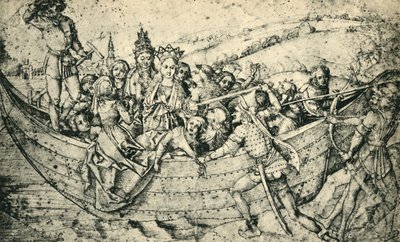 The Martyrdom of Saint Ursula and Her Companions by Martin Schongauer
