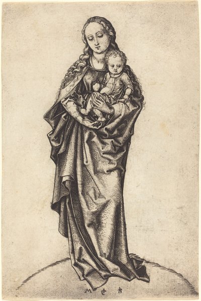 Virgin and Child with the Apple by Martin Schongauer