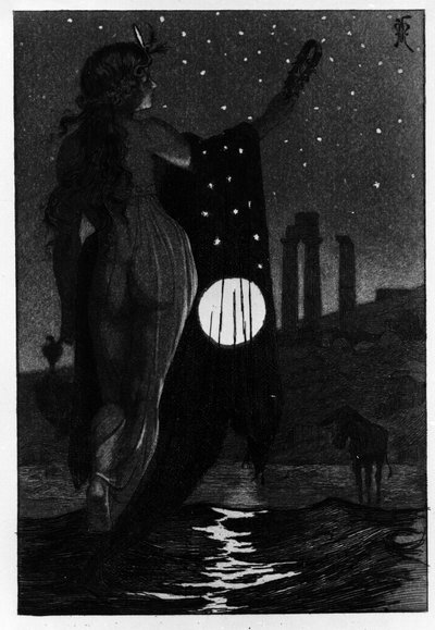 Photis Accidentally Transformed Lucius into a Donkey by Martin van Maele