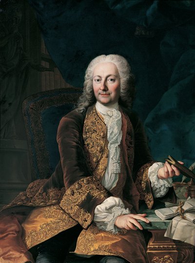 Johann Christoph Freiherr von Bartenstein by Martin van Meytens d. J.