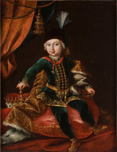 Portrait of Emperor Joseph II as Child by Martin van Meytens the Younger