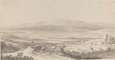 Panorama of the Danube near Grinzing by Martin von Molitor
