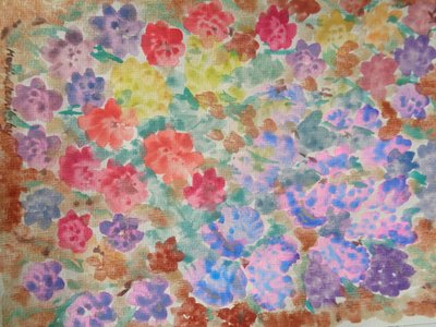 Lavender, Chrysanthemums, Snapdragons, and Pansies - October in the Garden by Martina Konitzky
