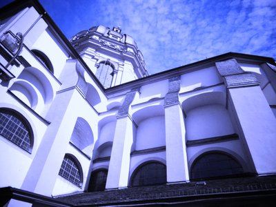 Stift Haug in Würzburg (Hommage to A. Petrini) by Martina Konitzky