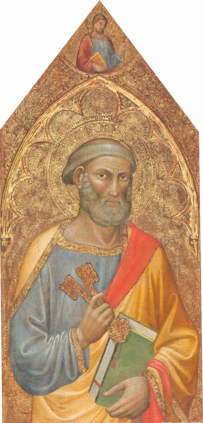 Saint Peter, with Saint James Major by Martino di Bartolomeo