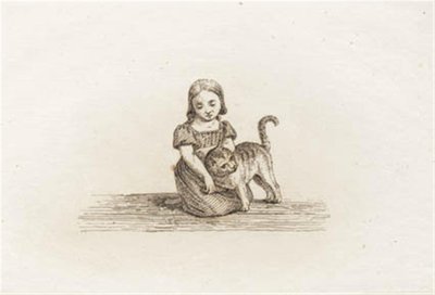 Illustration for "Fifty Fables for Children" by Hey by Martinus Rørbye
