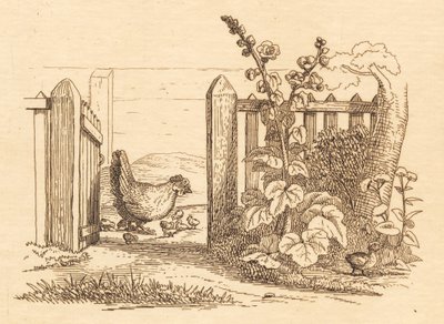Illustration for "Fifty Fables for Children" by Hey by Martinus Rørbye