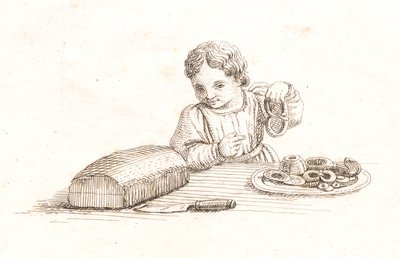 Illustration of "Fifty Fables for Children" by Hey by Martinus Rørbye