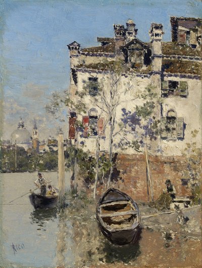 Venice, House on the Canal by Martín Rico y Ortega