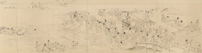 Amusements in Kyoto in the Four Seasons by Maruyama Okyo