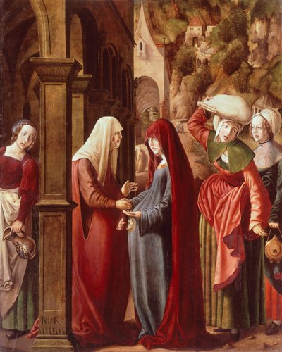The Visitation (detail) by Marx Reichlich