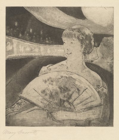 In the Opera Box No. 3 by Mary Cassatt