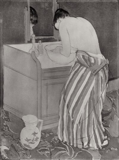 La Toilette by Mary Cassatt