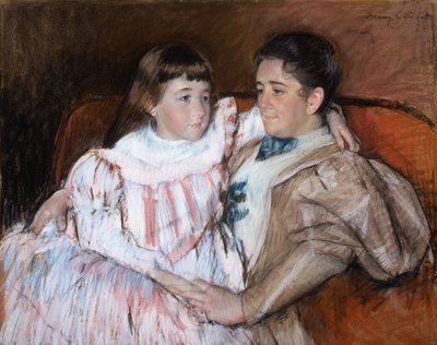 Louisine Havemeyer and Her Daughter Electra by Mary Cassatt
