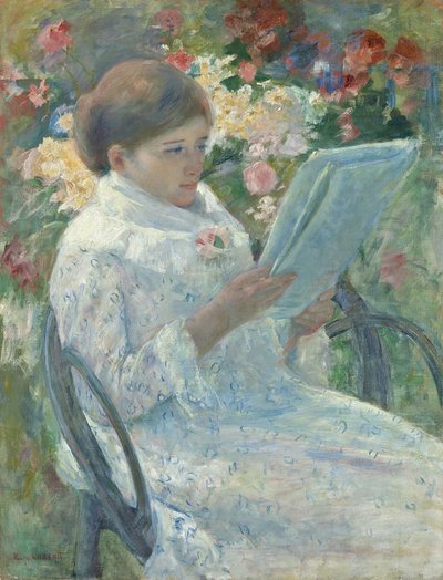 On a Balcony by Mary Cassatt