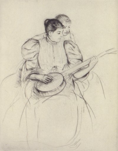The Banjo Lesson by Mary Cassatt
