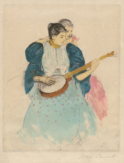 The Banjo Lesson by Mary Cassatt
