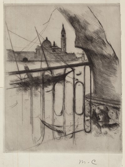 View of Venice by Mary Cassatt