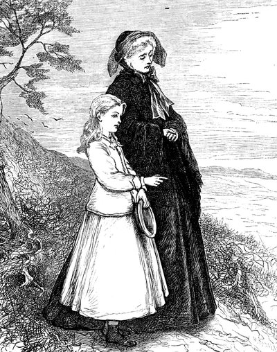 An Aunt Spending Quality Time with Her Niece by Mary Ellen Edwards