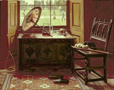 The Lawn Tennis Season, 1881 by Mary Hayllar