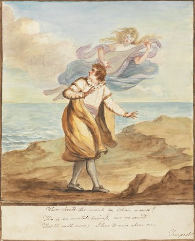 Ferdinand and Ariel by Mary Hoare