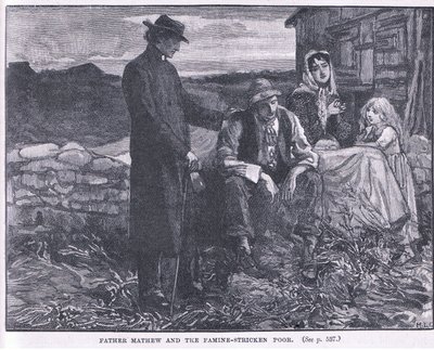 Father Matthew and the famine stricken poor AD 1845 by Mary L. Gow
